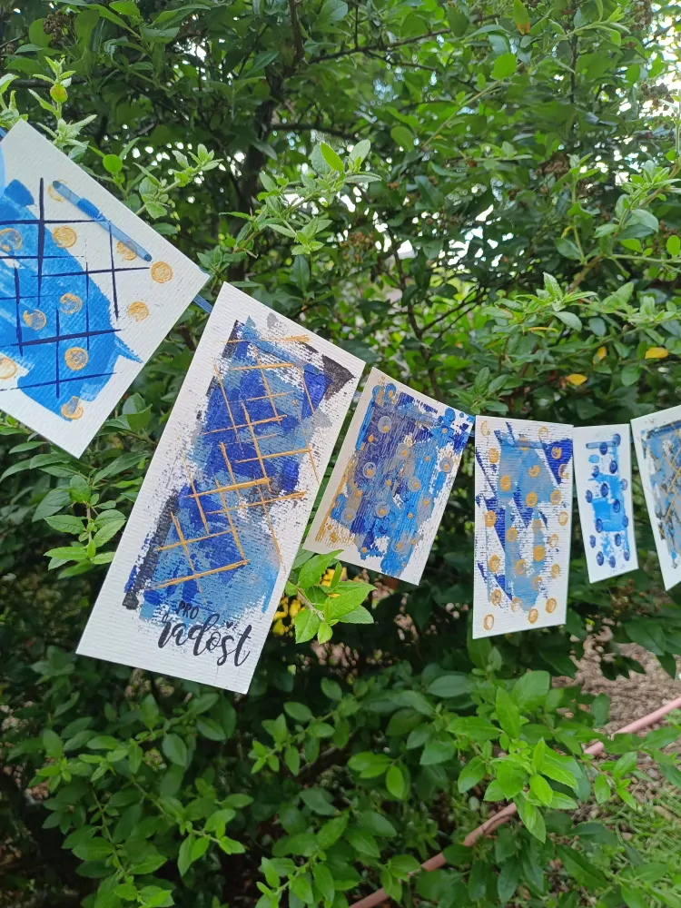 Girlanda k narozeninám pro Terku