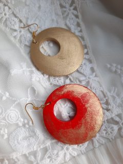 Náušnice donuty 